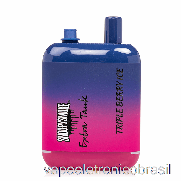 Vape Vaporesso Snoopy Smoke Extra Tank 2 15000 Descartável Triple Berry Ice
